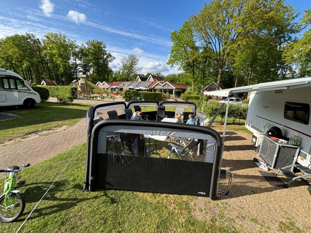 Kampeerplekken op camping de Witte Berg in Ootmarsum