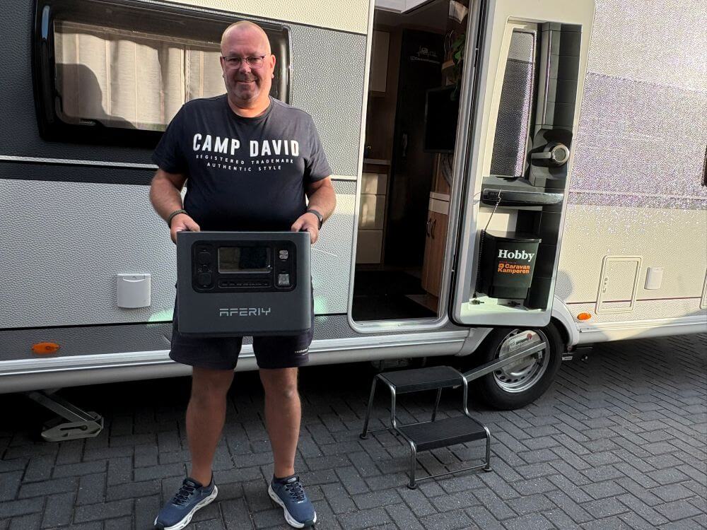 CK Aferiy P280 getest door CaravanKamperen