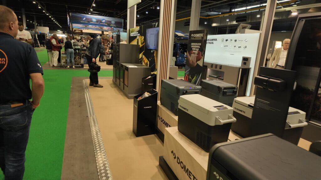 Koelboxen van Dometic op de Kampeer & Caravan Jaarbeurs